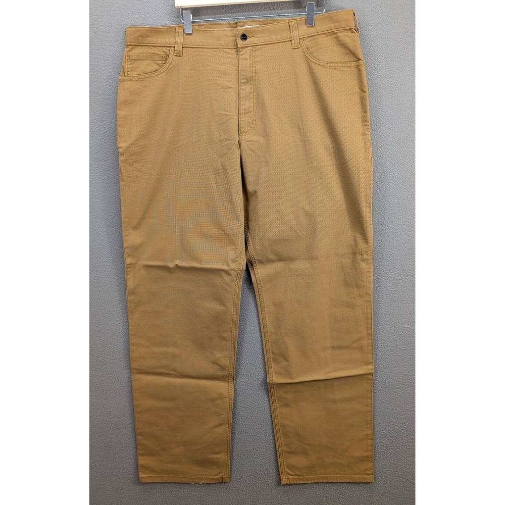 Carhartt Relaxed Fit Rugged Flex Canvas 5 Pocket Work Pants Mens 42x34 Brown NWT